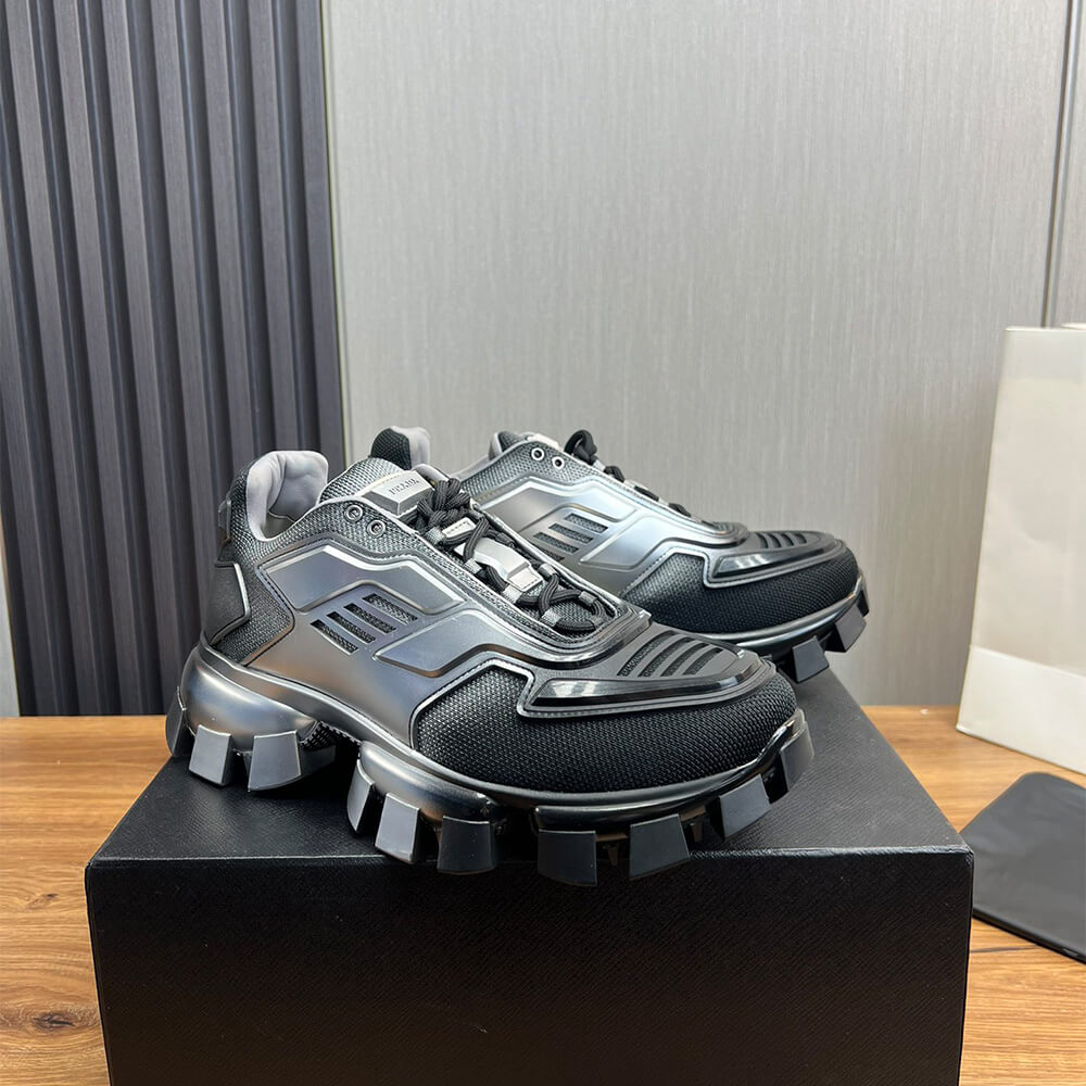 Pra*a cloudbust thunder technical fabric sneakers