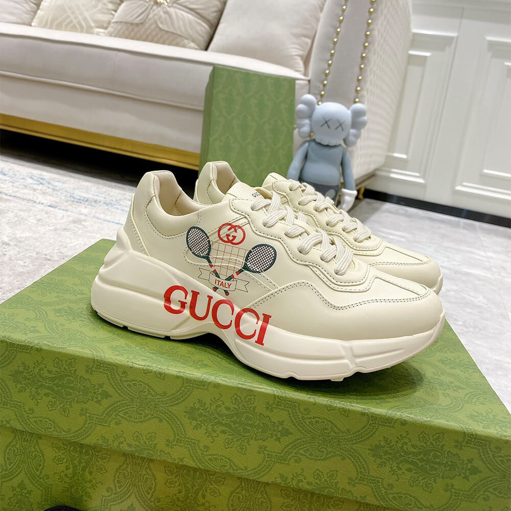 G*u*i rhyton sneaker with print
