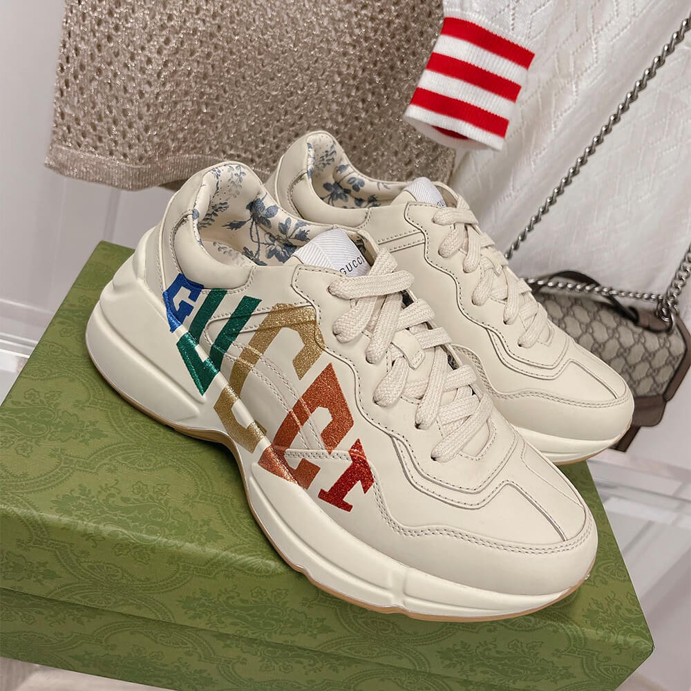 G*u*i rhyton ‘glitter’ sneaker