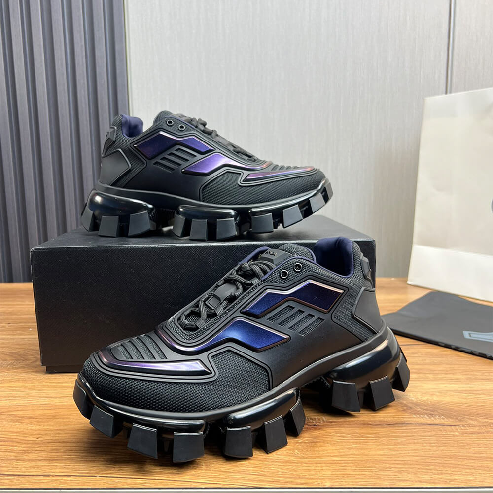 Pra*a cloudbust thunder technical fabric sneakers