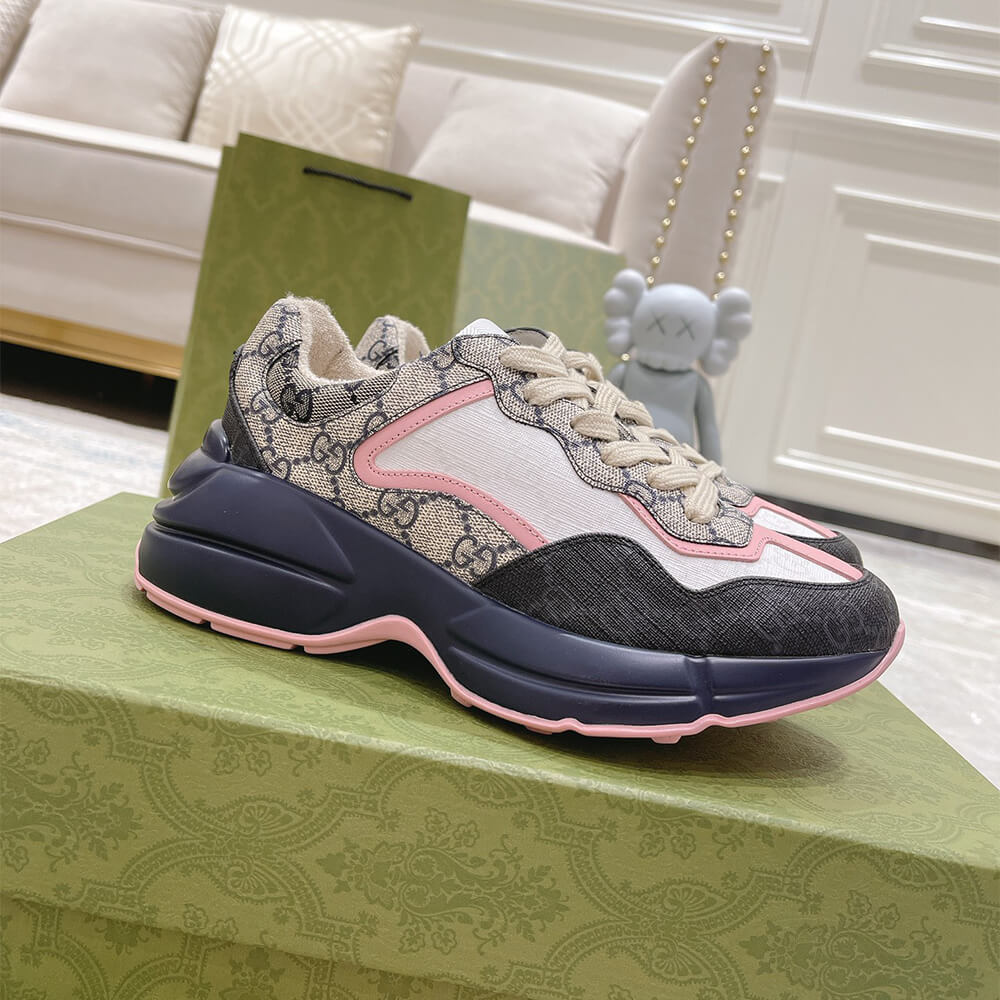 g*u*i multicolor gg S*p*e rhyton sneaker