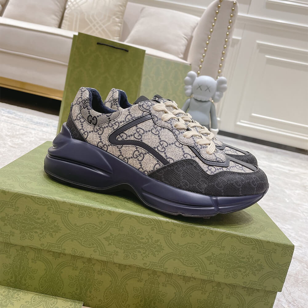 g*u*i multicolor gg S*p*e rhyton sneaker
