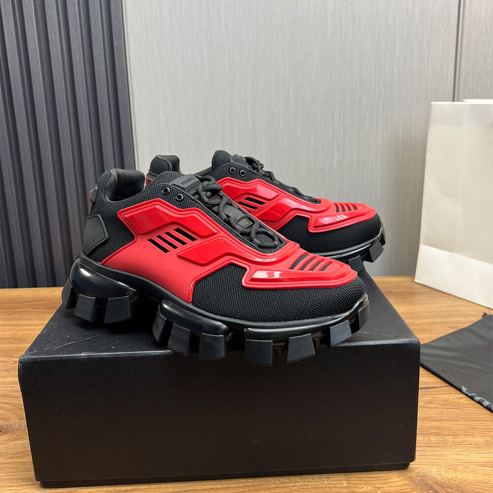 Pra*a cloudbust thunder technical fabric sneakers