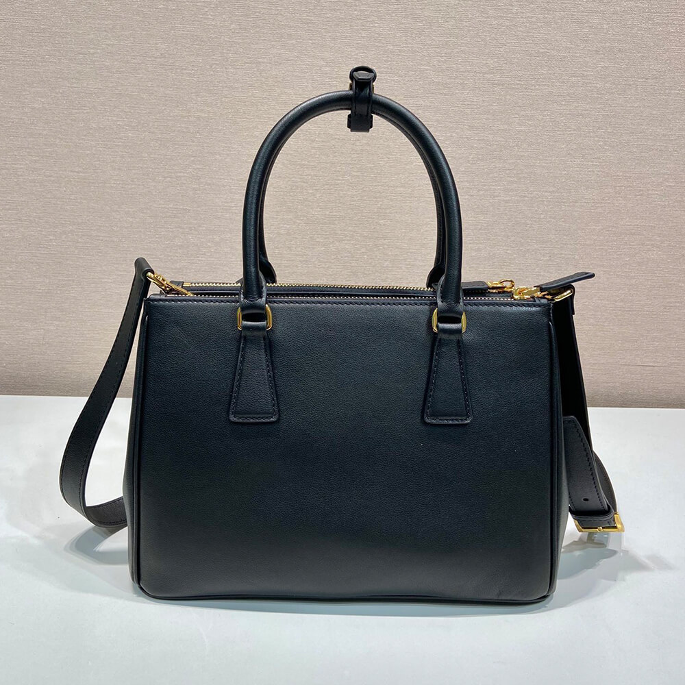 Pra*a new medium Pra*a galleria saffiano leather bag(high-end grade)