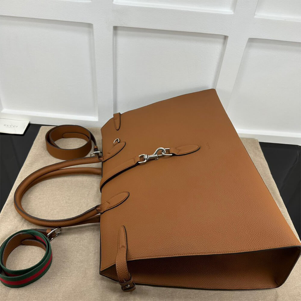G*u*i large tote bag with hook closure(high-end grade)