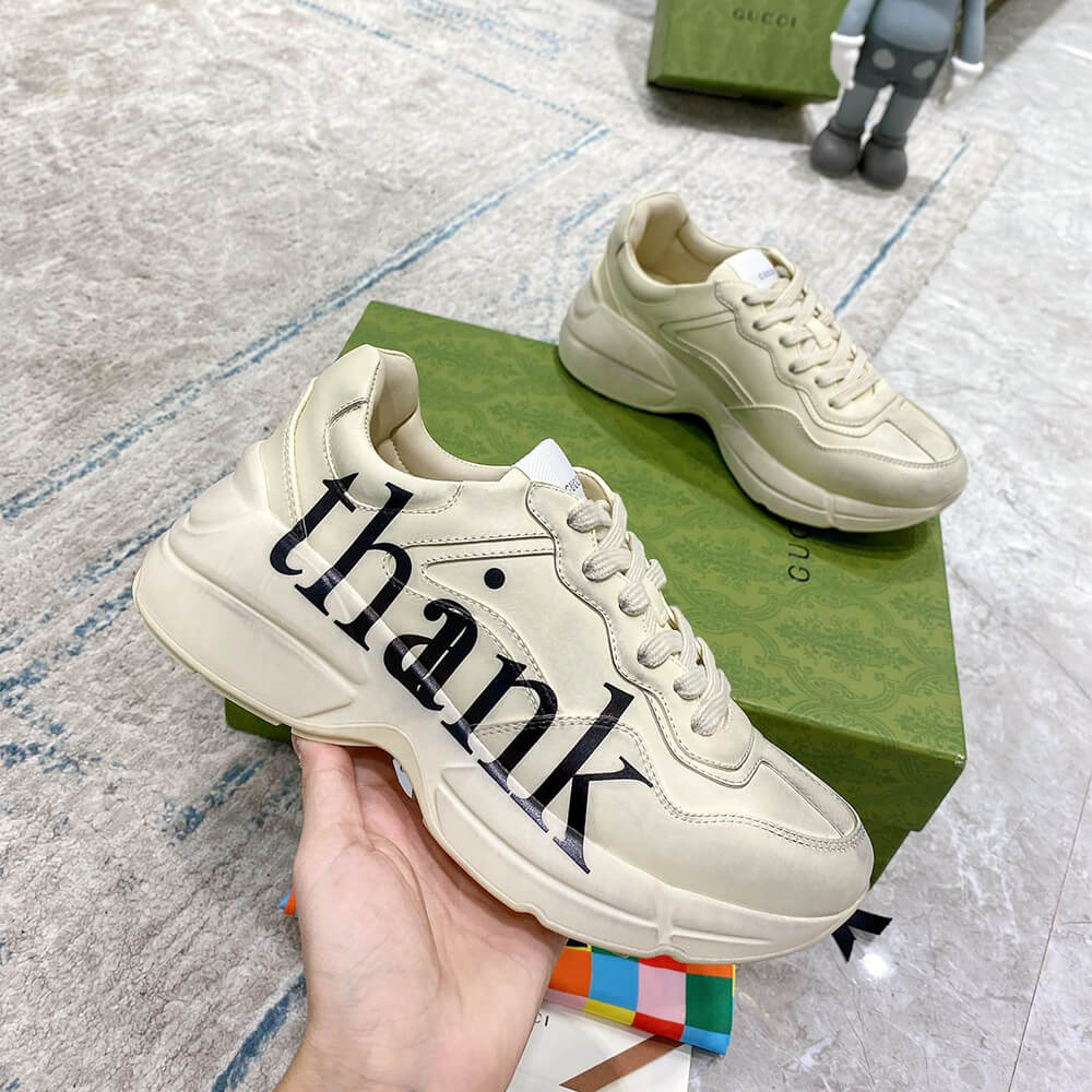 G*u*i rhyton ‘think & thank’ sneaker