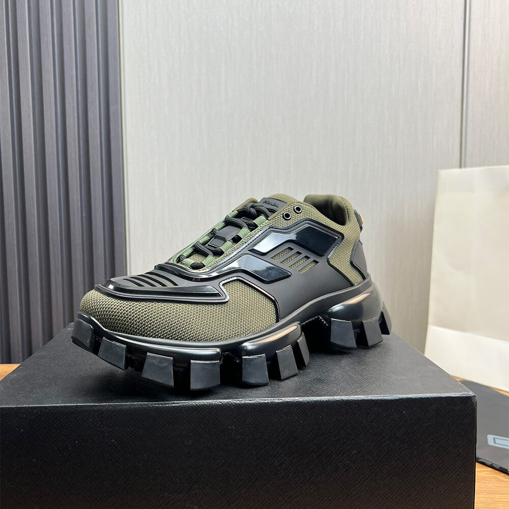Pra*a cloudbust thunder technical fabric sneakers