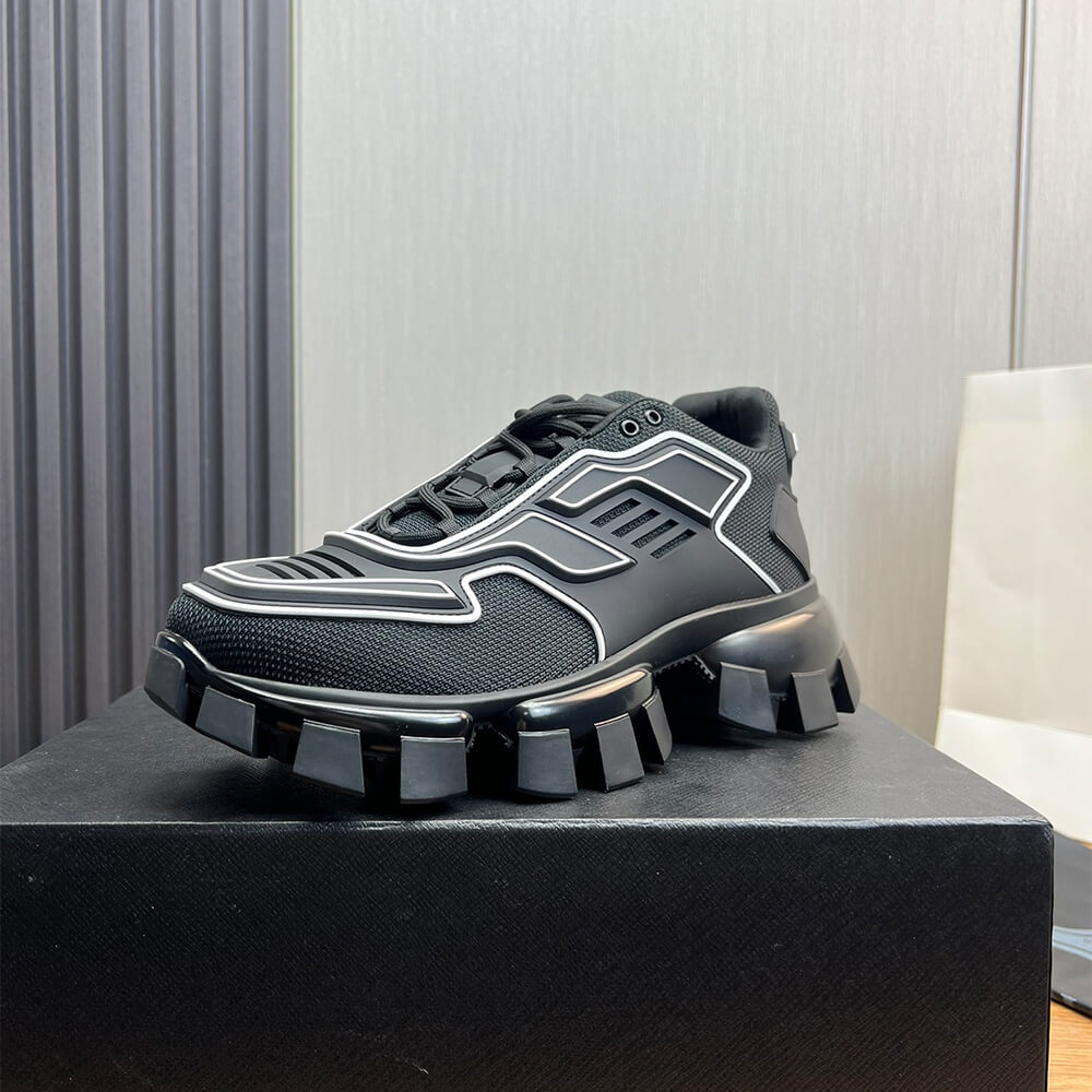 Pra*a cloudbust thunder technical fabric sneakers