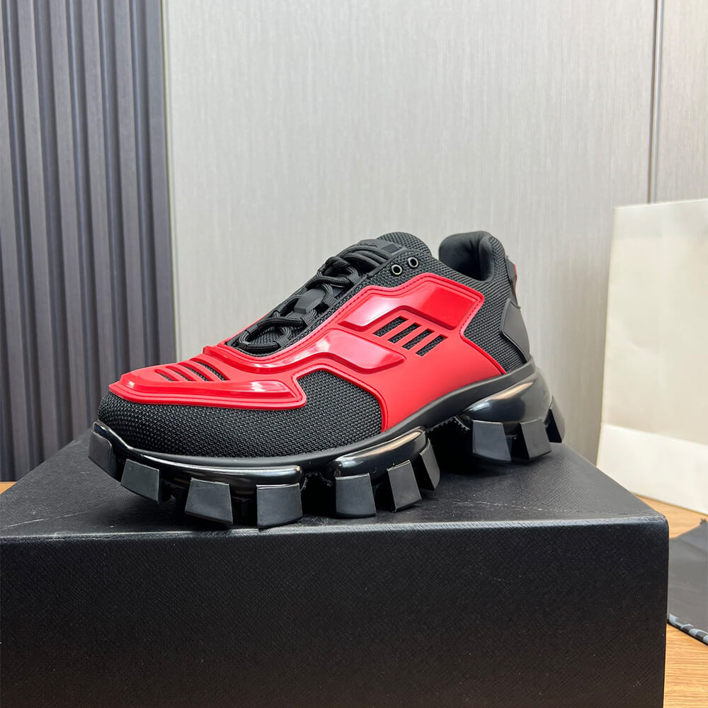 Pra*a cloudbust thunder technical fabric sneakers