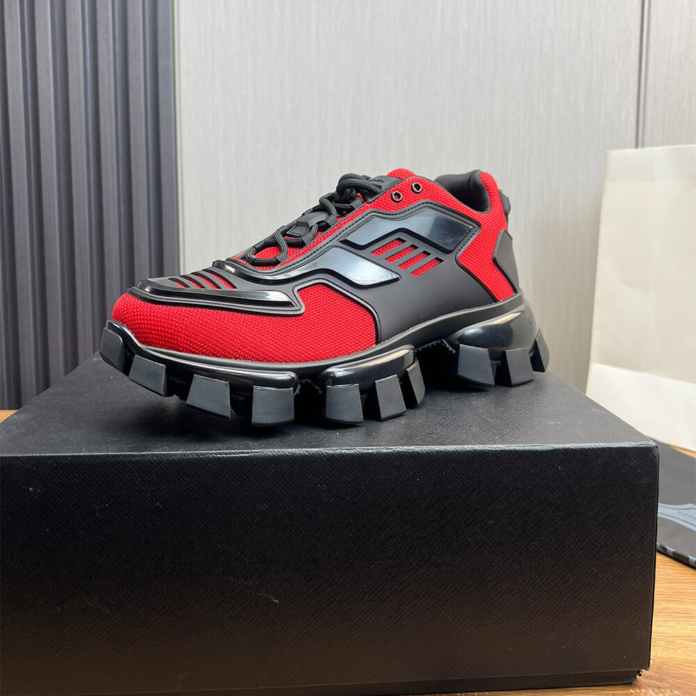 Pra*a cloudbust thunder technical fabric sneakers