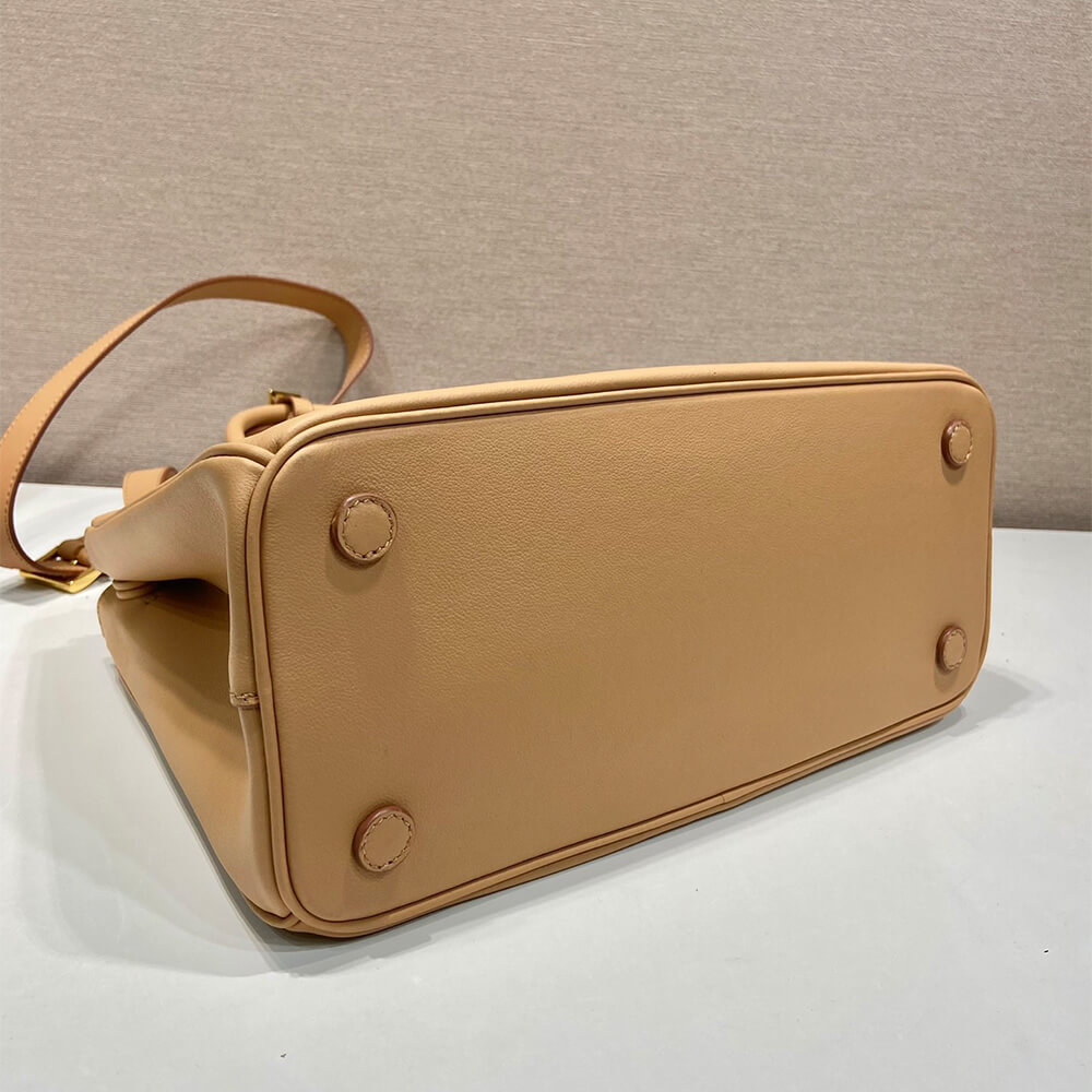 large Pra*a new galleria leather bag(high-end grade)