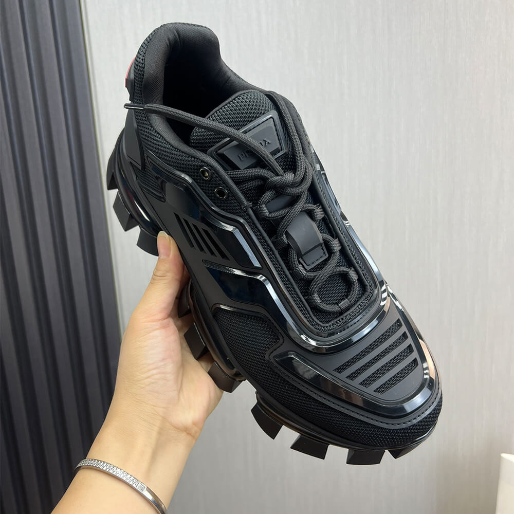 Pra*a cloudbust thunder technical fabric sneakers