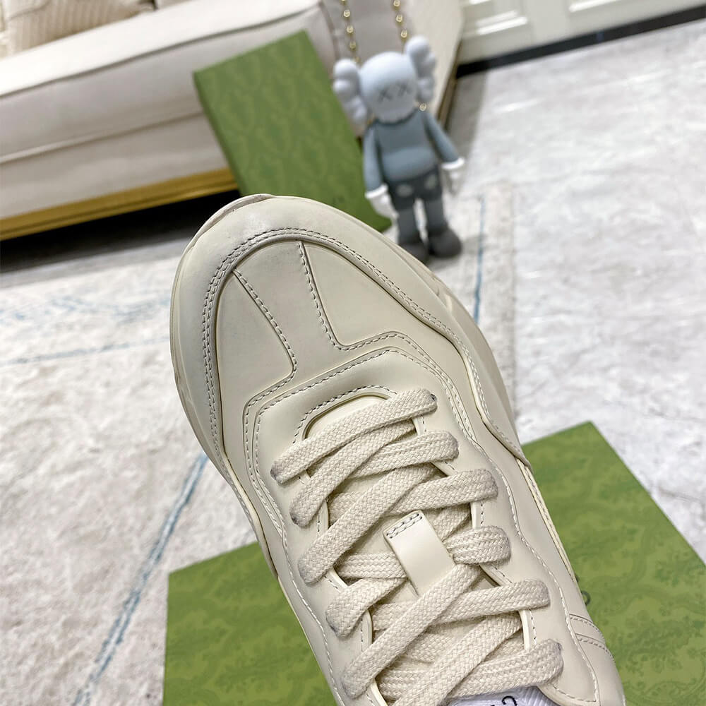 G*u*i rhyton leather sneakers