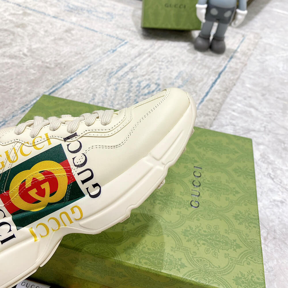 G*u*i rhyton sneaker with box logo