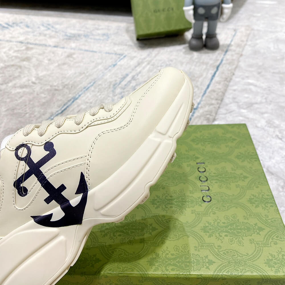 G*u*i rhyton anchor sneaker