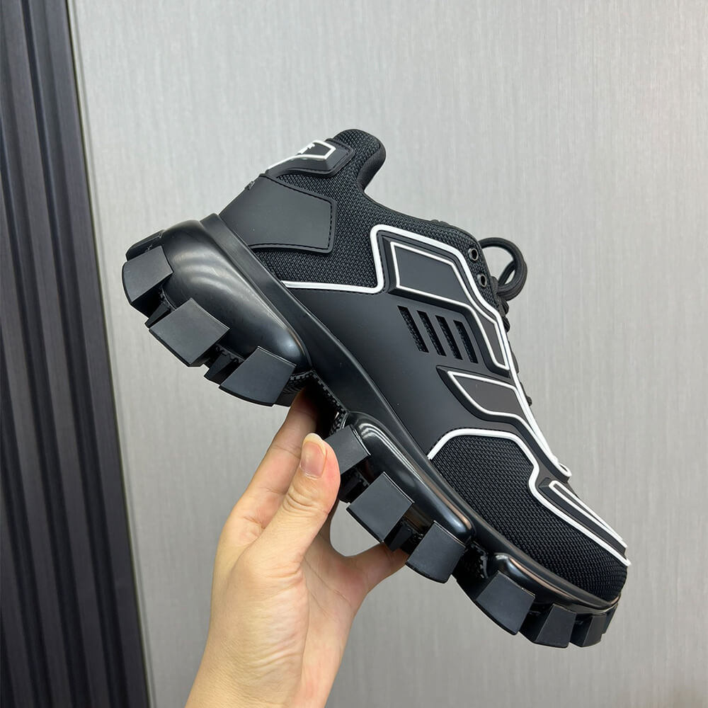 Pra*a cloudbust thunder technical fabric sneakers