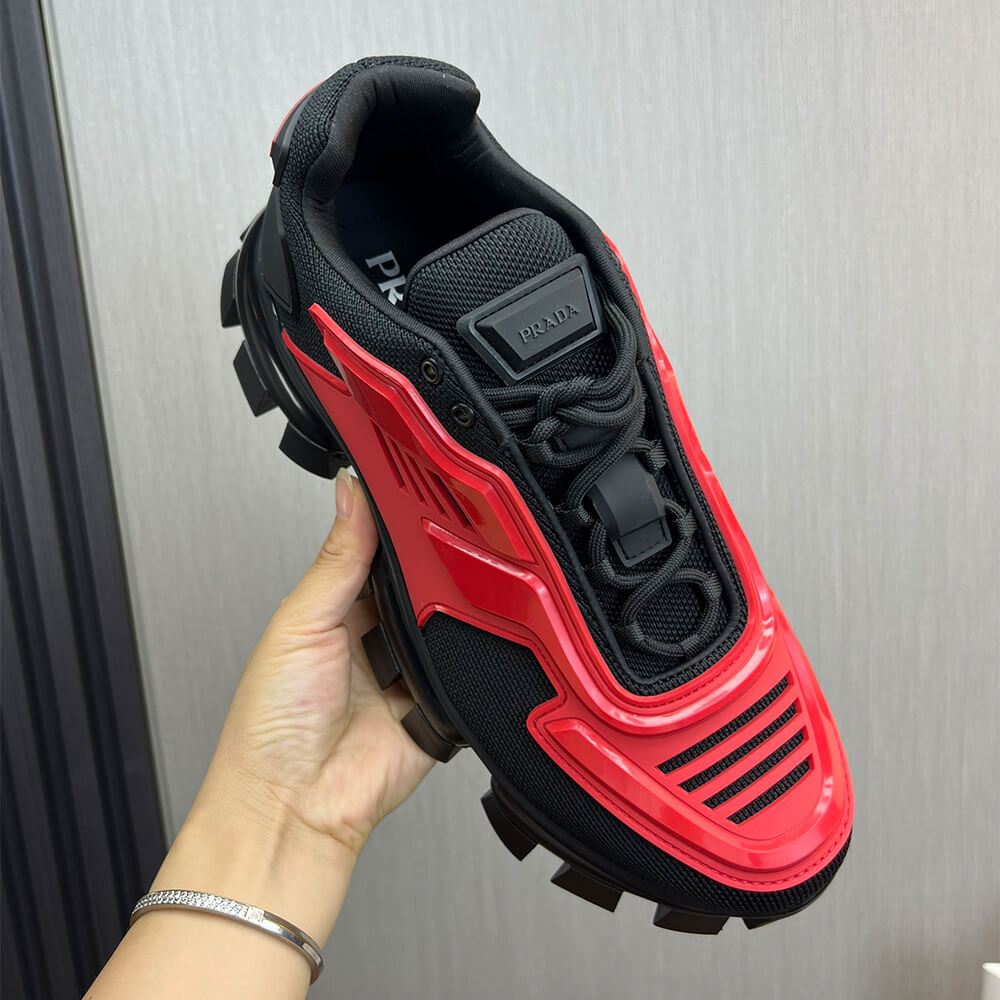 Pra*a cloudbust thunder technical fabric sneakers