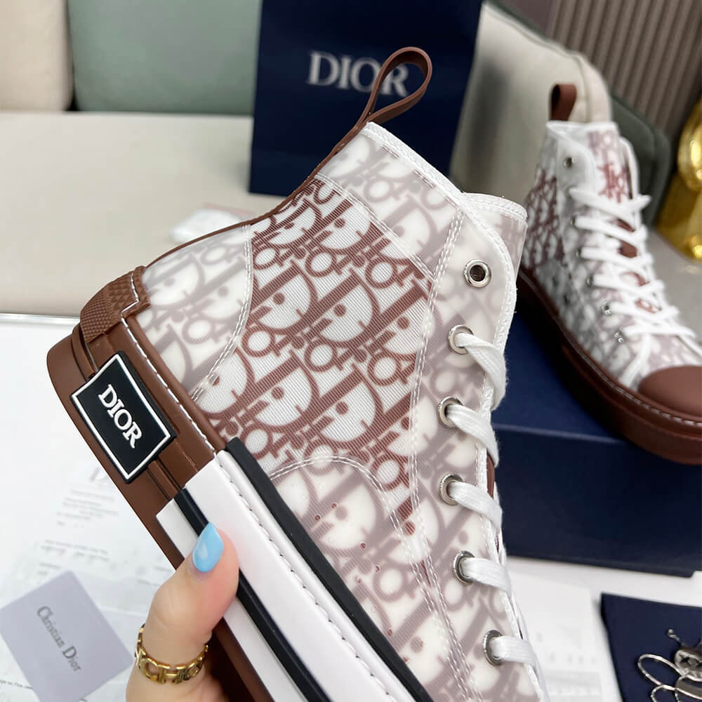 D*or b23 high-top sneakers D*or oblique