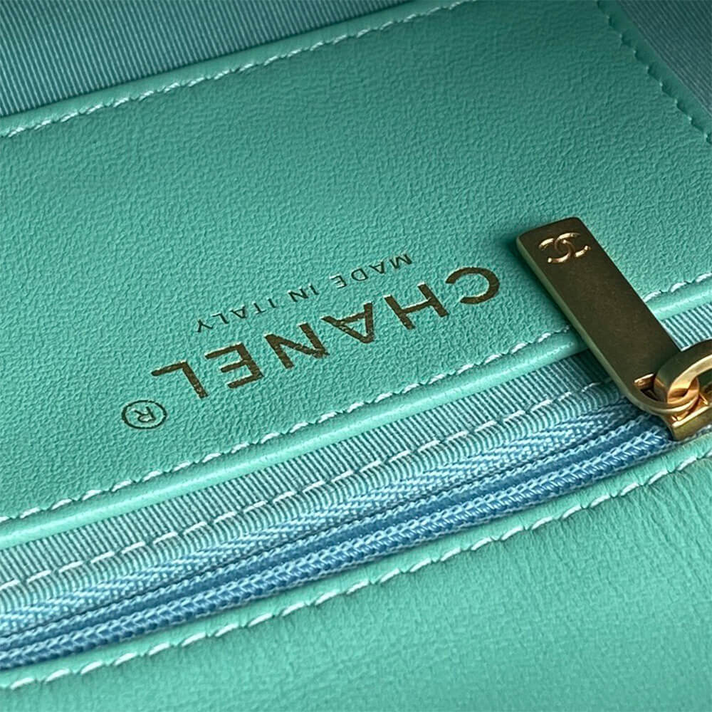 Ch*el flap bag with top handle(high-end grade)