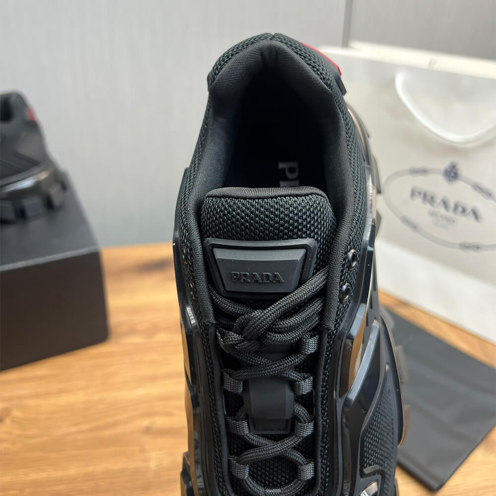 Pra*a cloudbust thunder technical fabric sneakers