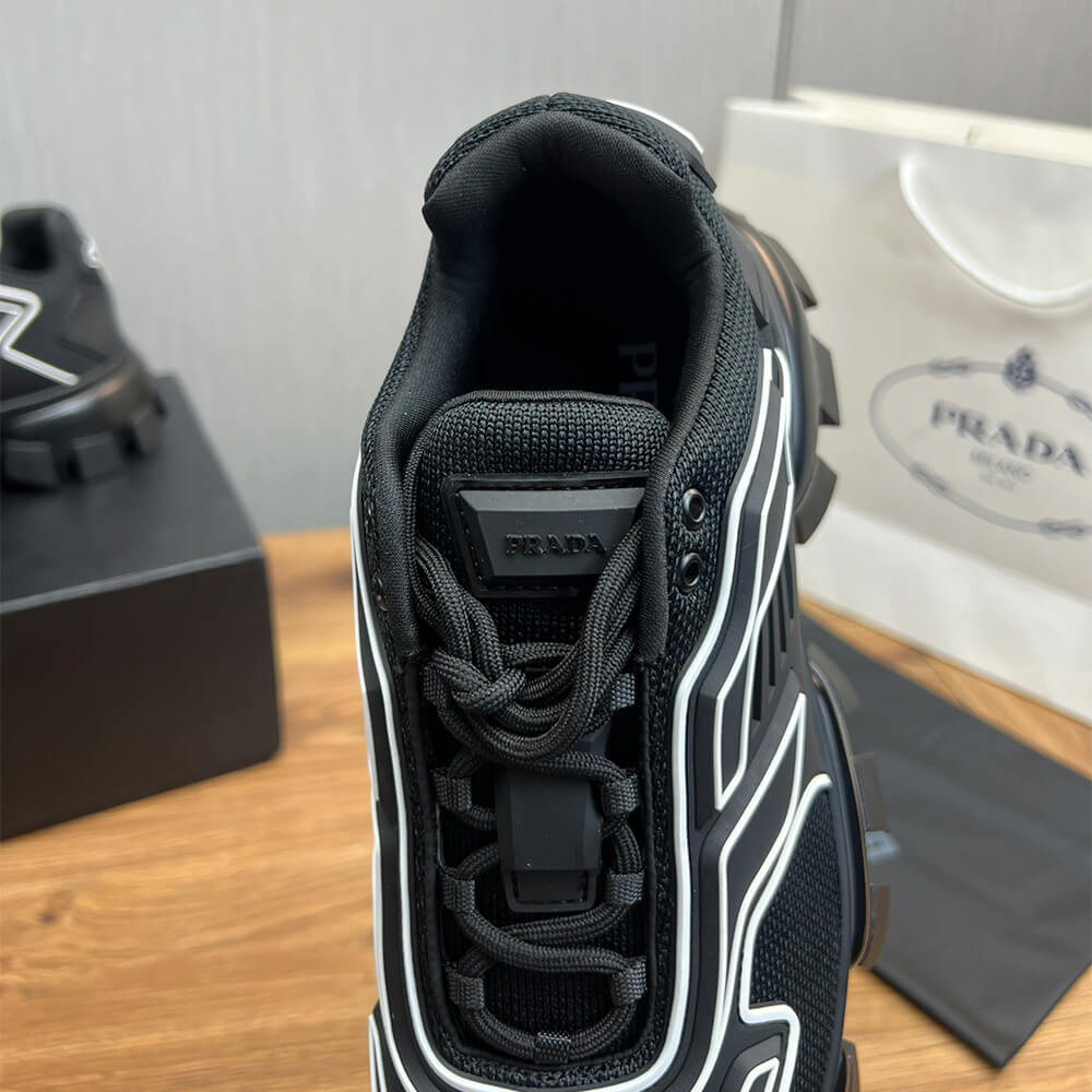 Pra*a cloudbust thunder technical fabric sneakers