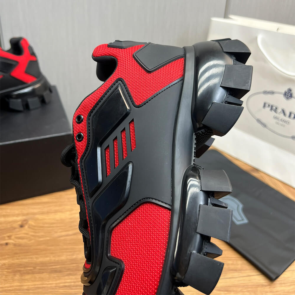Pra*a cloudbust thunder technical fabric sneakers