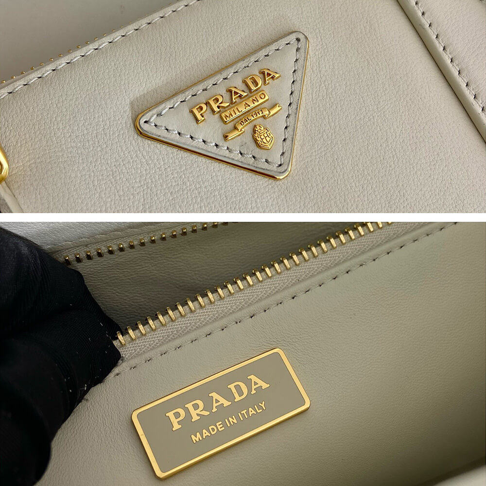 large Pra*a new galleria leather bag(high-end grade)