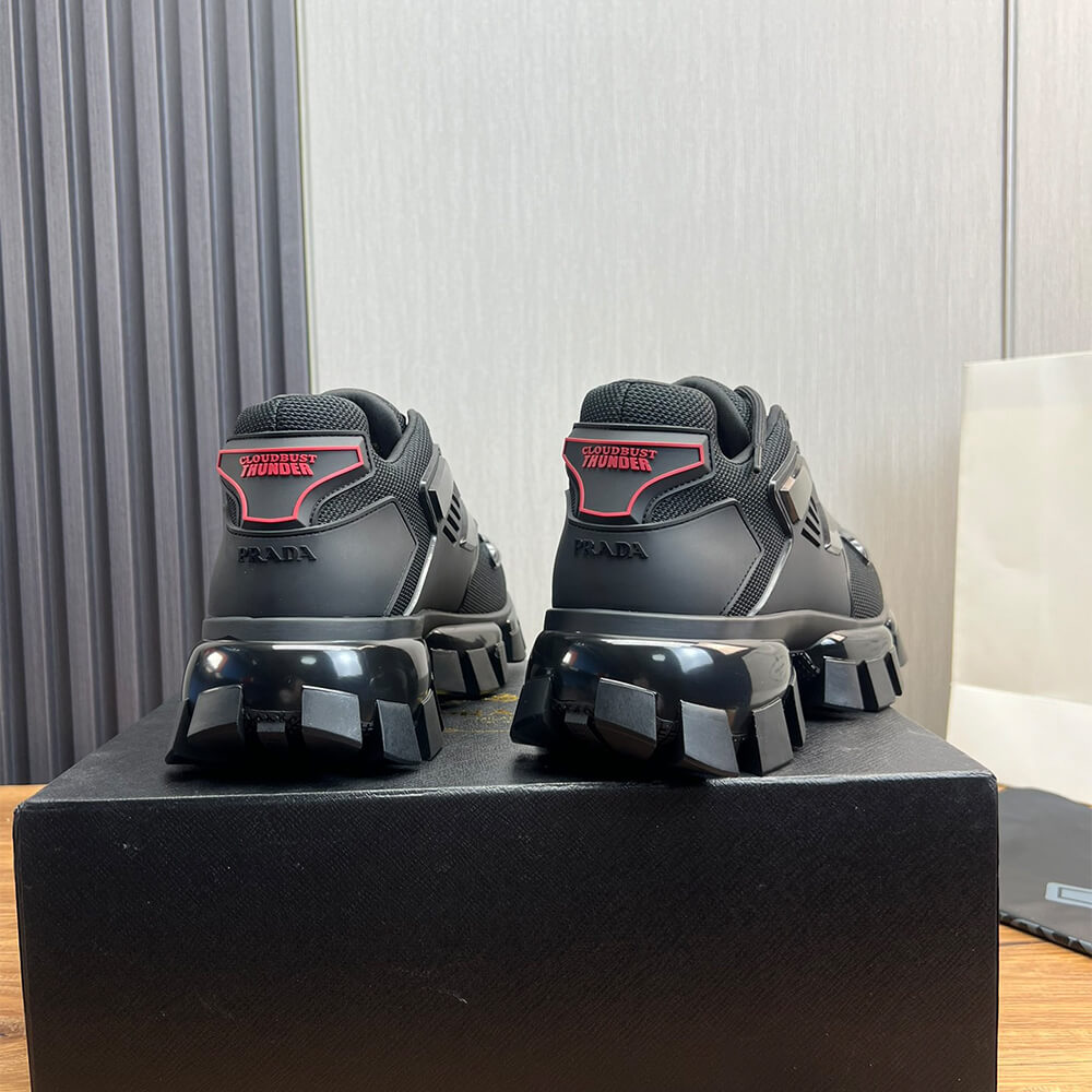 Pra*a cloudbust thunder technical fabric sneakers