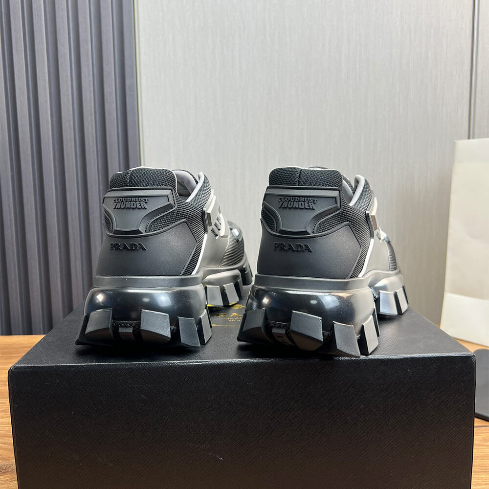 Pra*a cloudbust thunder technical fabric sneakers