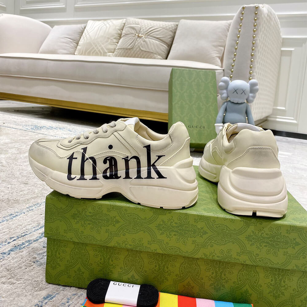 G*u*i rhyton ‘think & thank’ sneaker