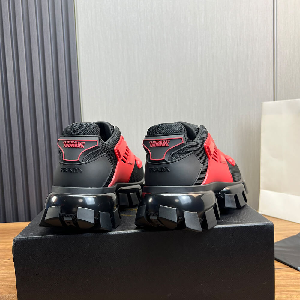 Pra*a cloudbust thunder technical fabric sneakers